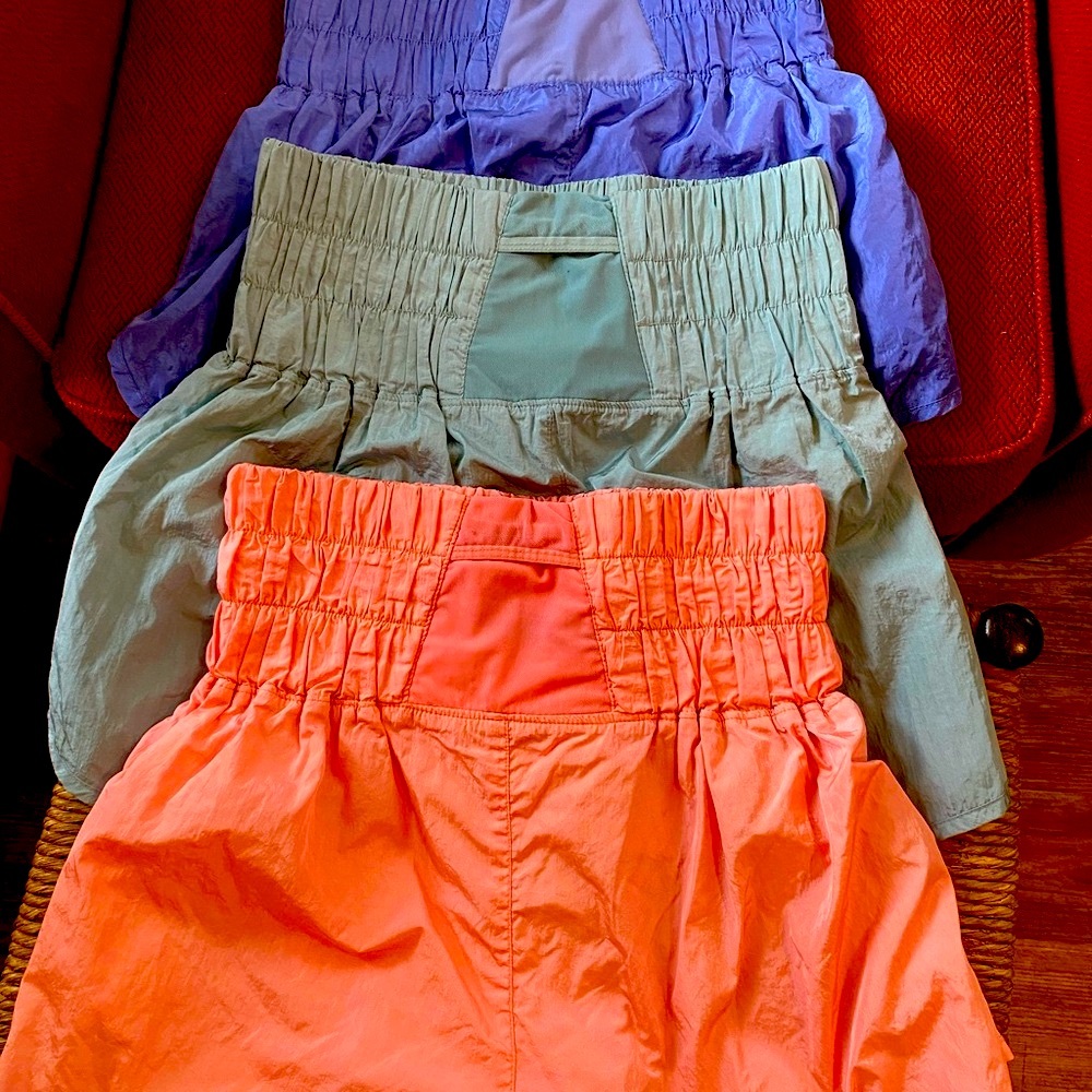 Free People Women's Shorts in Pink, Blue or green. NWOT